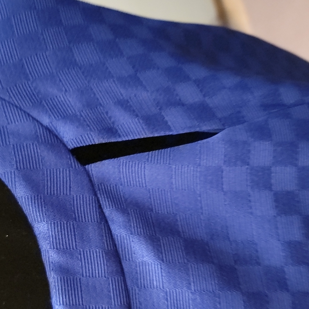 Blue Decorative Pattern Dress - Picture 4 of 8